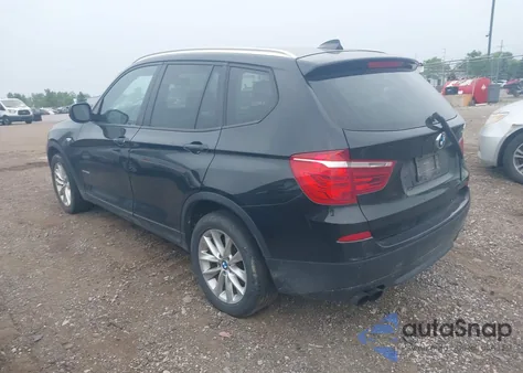 2013 BMW X3 xDrive28I из США, поврежденный, VIN 5UXWX9C5XD0A18000